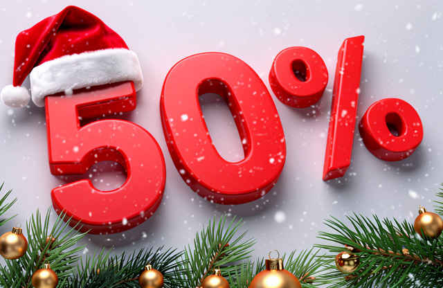 Скидка 50%